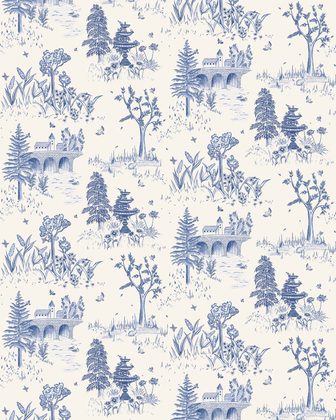 Bolso Esencial – Toile Azul