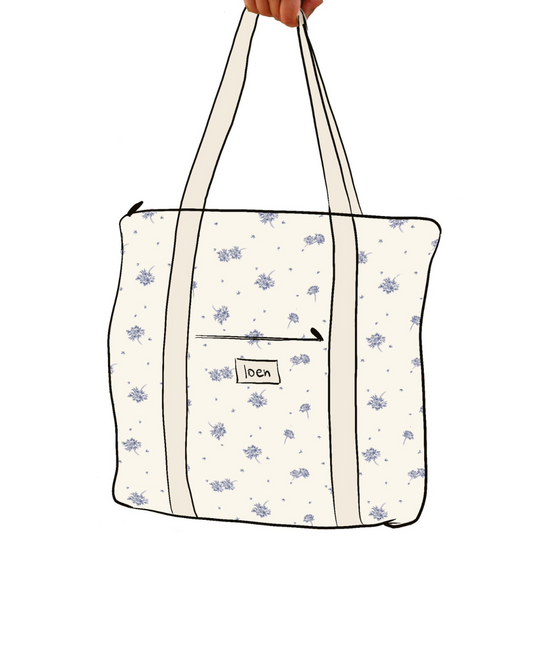 PREVENTA Bolso Esencial – Agapanto Azul