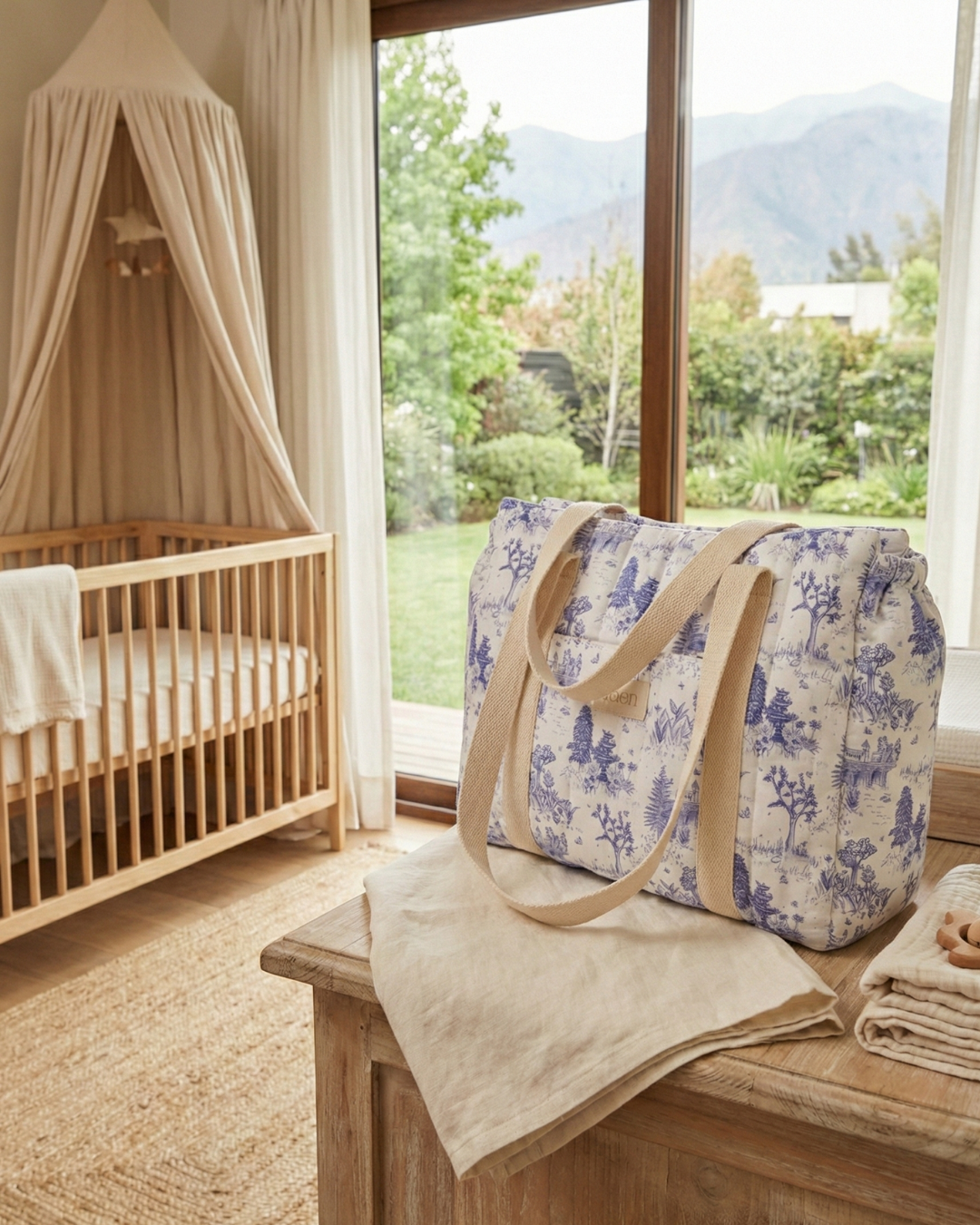 Bolso Esencial – Toile Azul