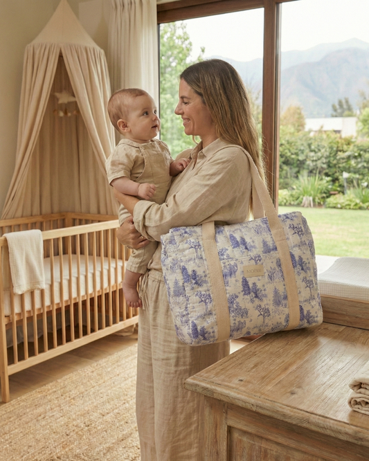 Bolso Esencial – Toile Azul