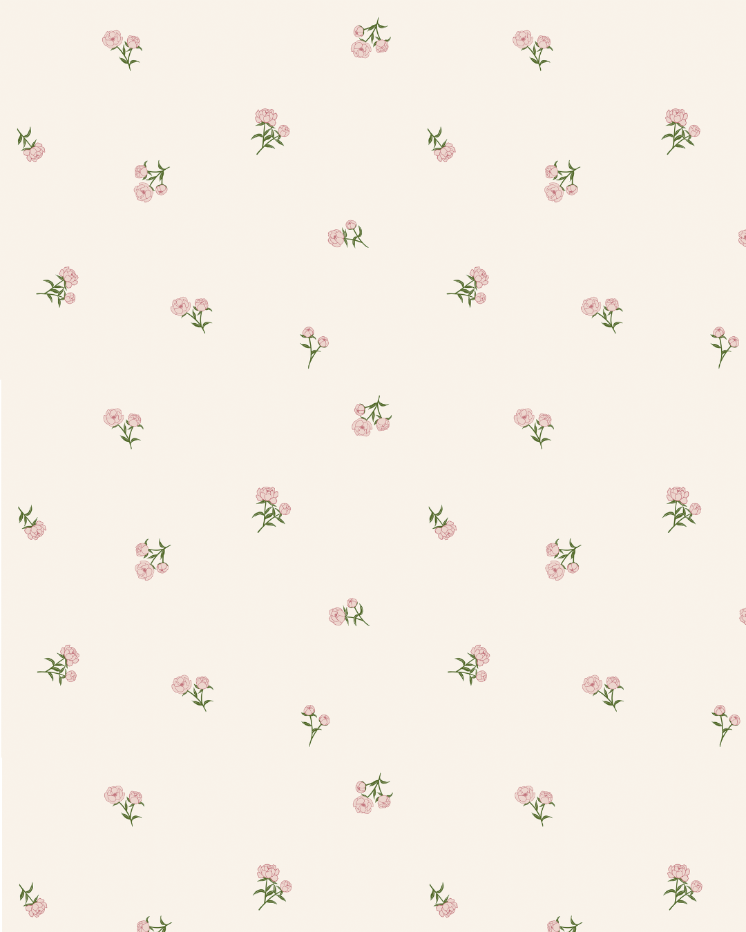 PREVENTA Mudador Portátil – Peonias Beige