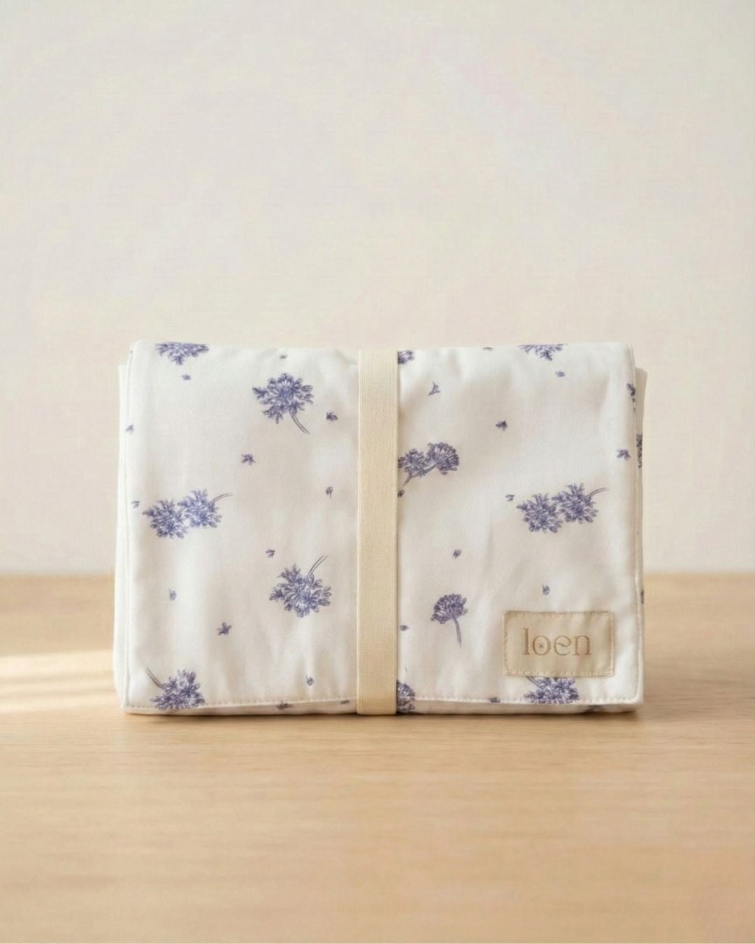 Mudador Portátil – Agapanto Azul