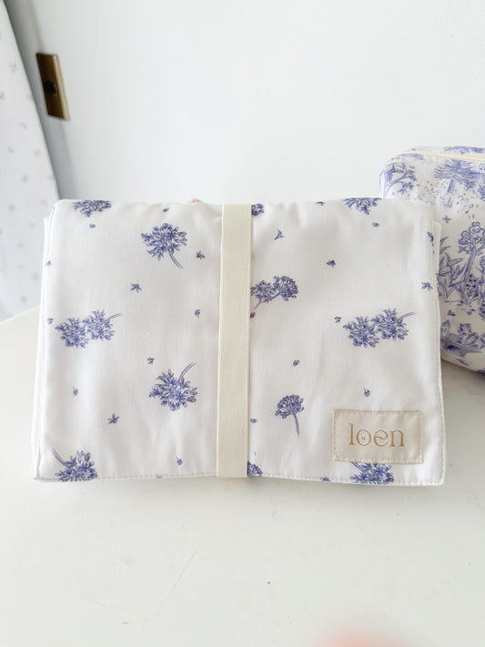 Mudador Portátil – Agapanto Azul