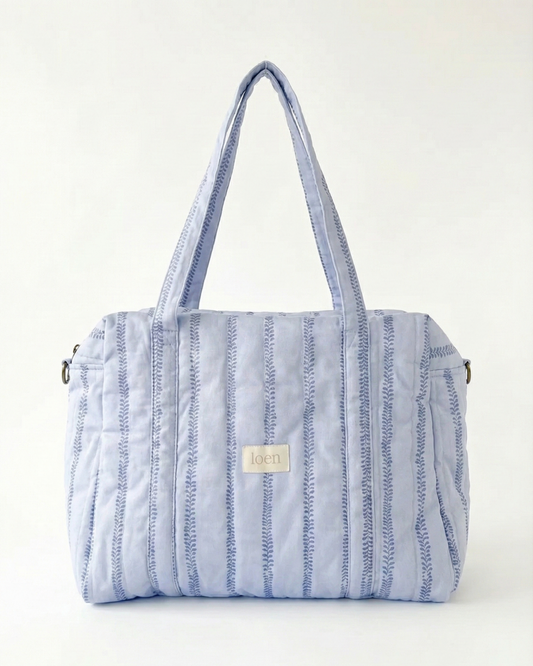 Bolso Voyage - Espiga Azul