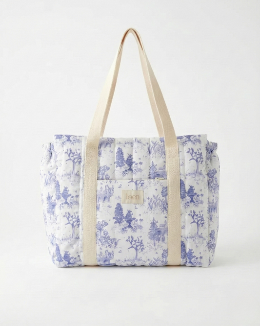 Bolso Esencial – Toile Azul