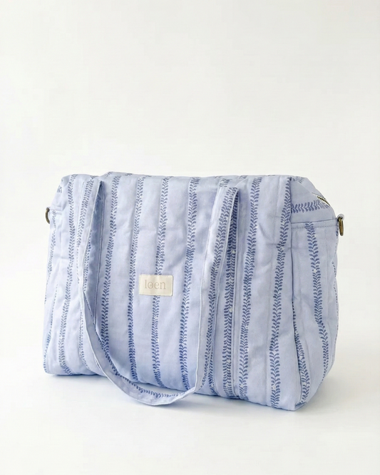 Bolso Voyage - Espiga Azul