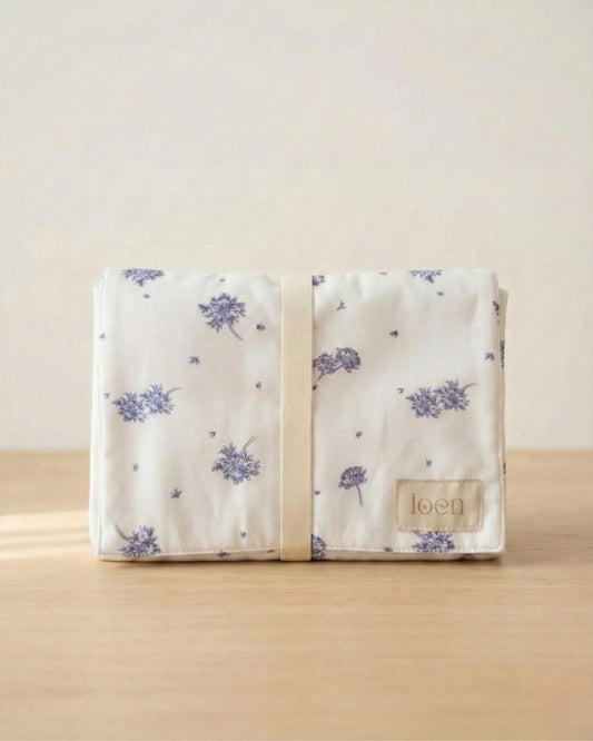 Mudador Portátil – Agapanto Azul