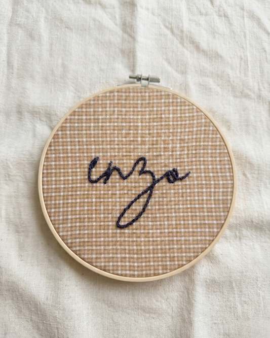 Bastidor Bordado a Mano