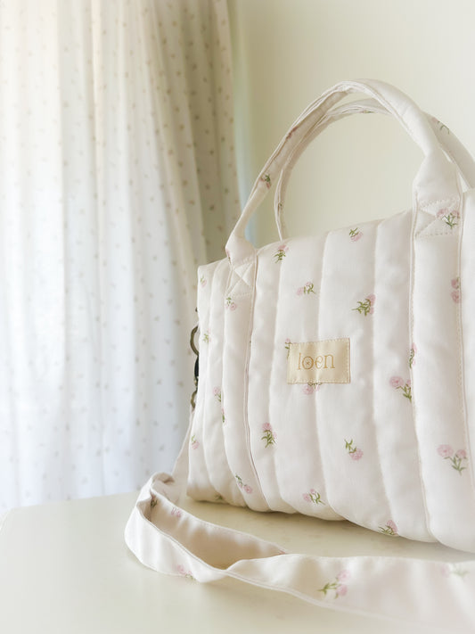 Bolso Alma - Peonias Beige