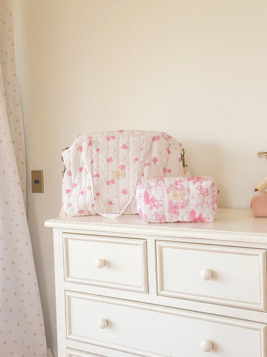 Bolso Voyage - Agapanto Rosa