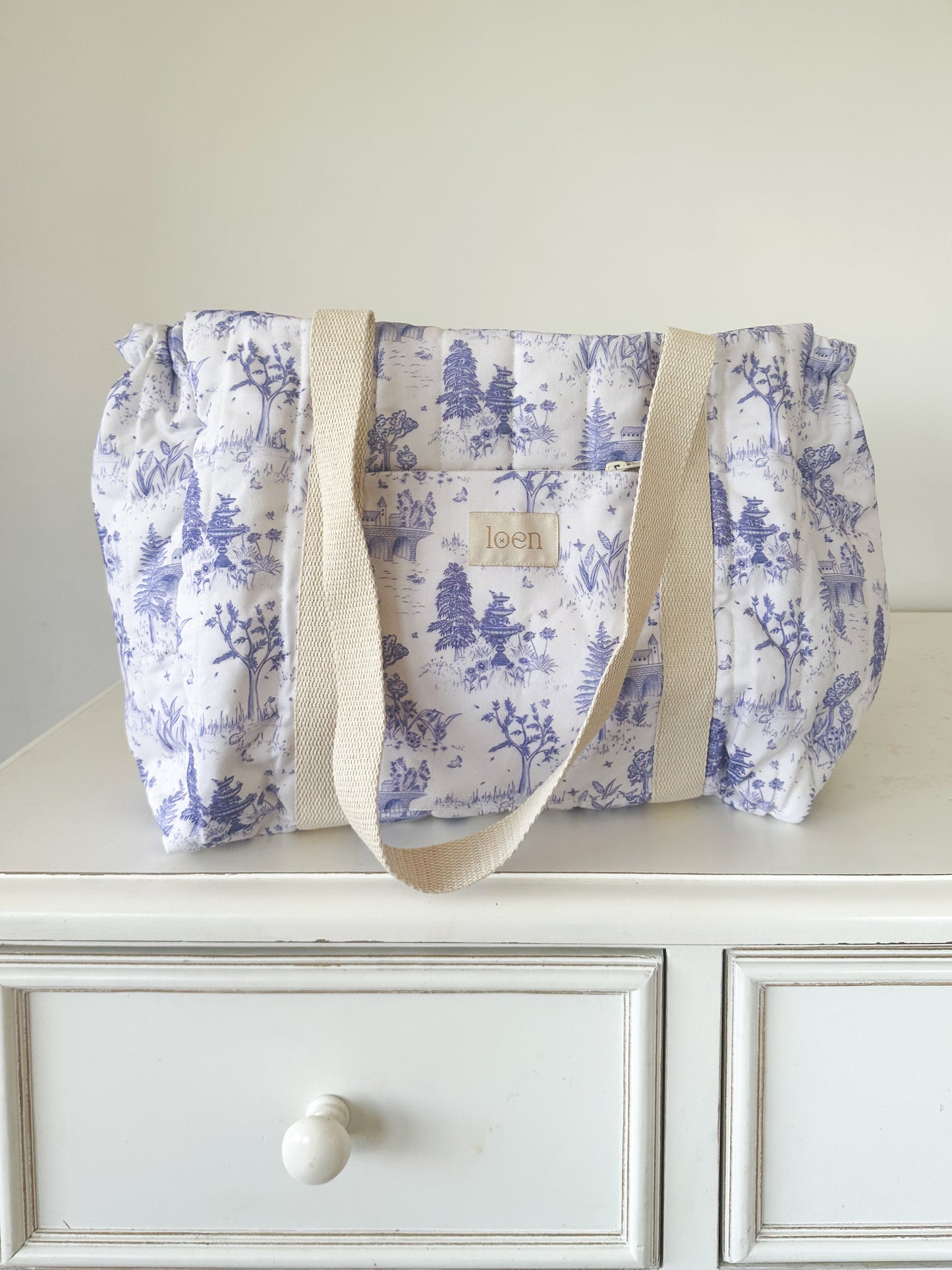 Bolso Esencial – Toile Azul
