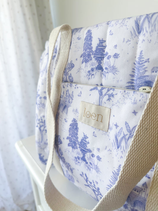 Bolso Esencial – Toile Azul