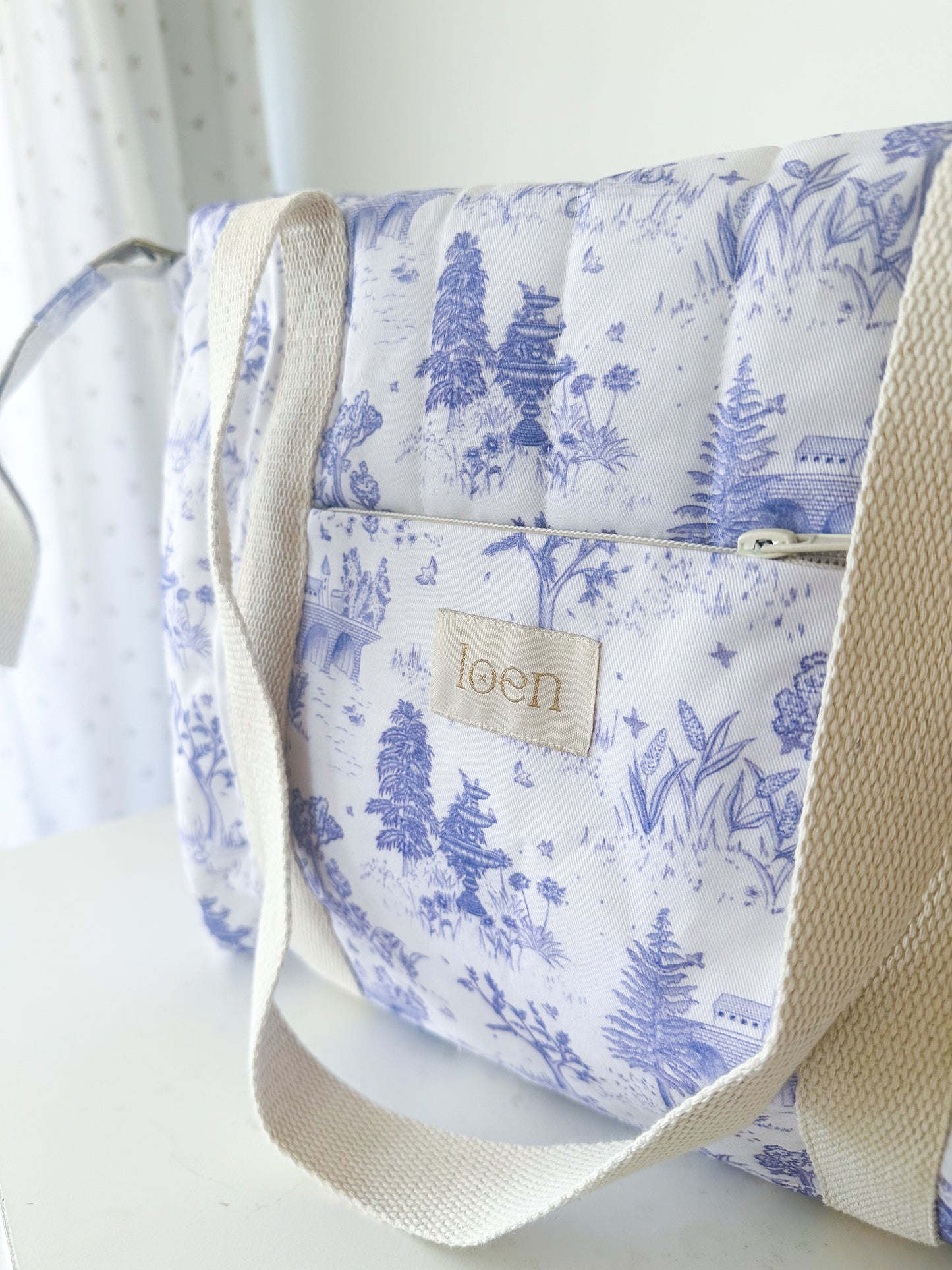 Bolso Esencial – Toile Azul