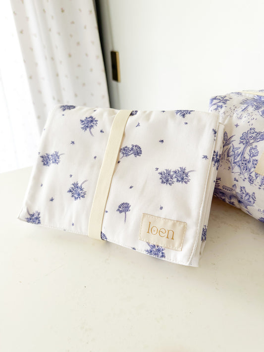 Mudador Portátil – Agapanto Azul